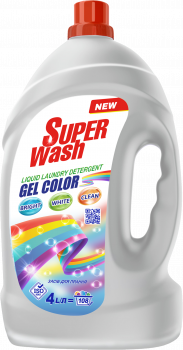 Гель для прання Color SUPER WASH 4000 мл